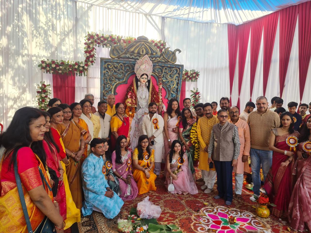 Saraswati Pooja celebration (2026) in Nalanda Medical College, Patna