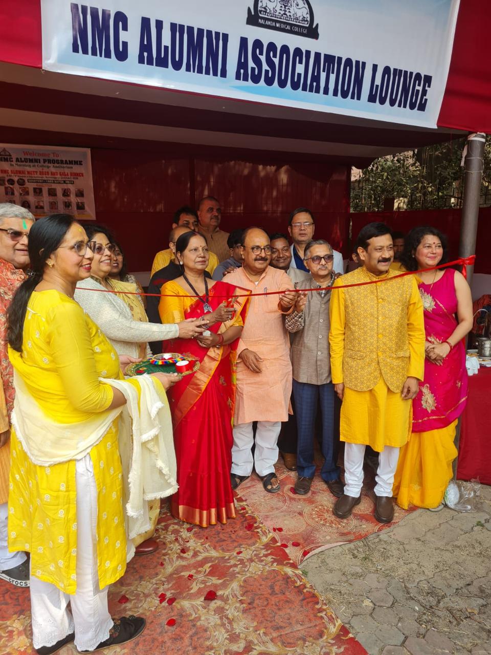 Saraswati Pooja celebration (2026) in Nalanda Medical College, Patna