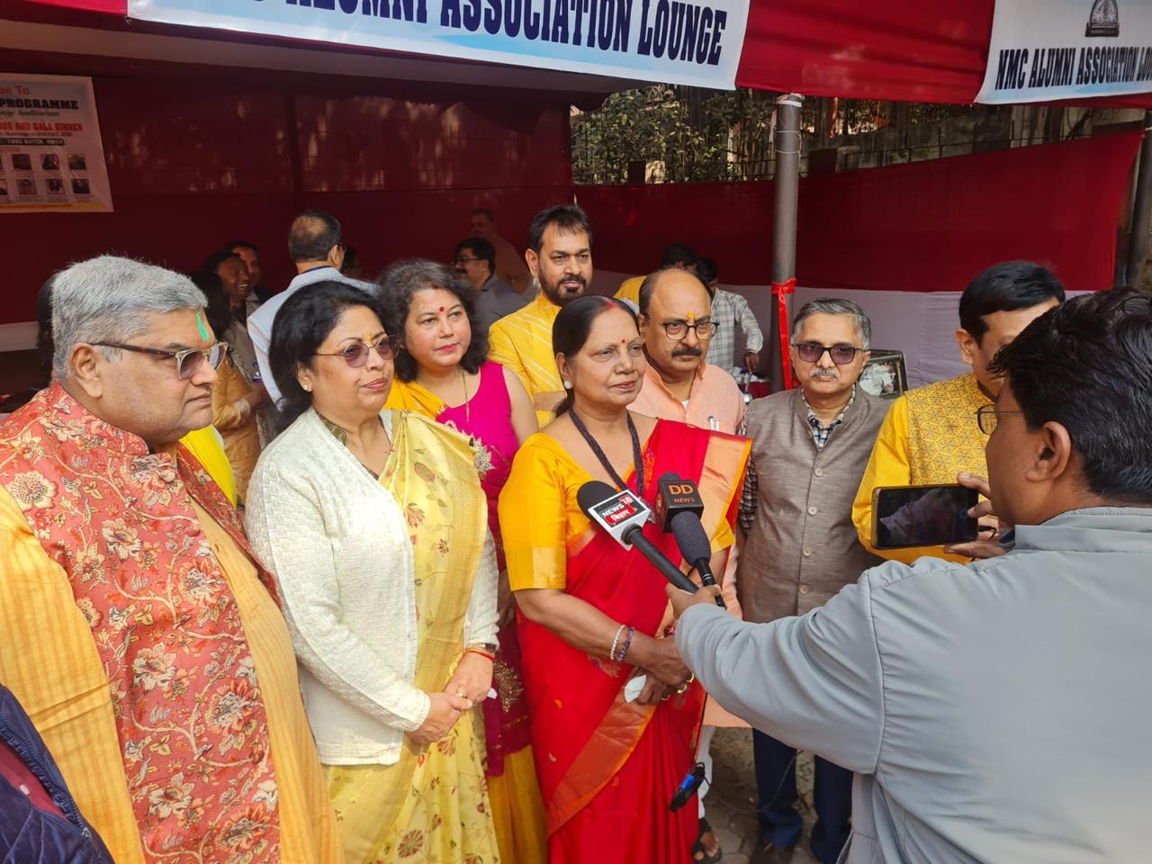 Saraswati Pooja celebration (2026) in Nalanda Medical College, Patna