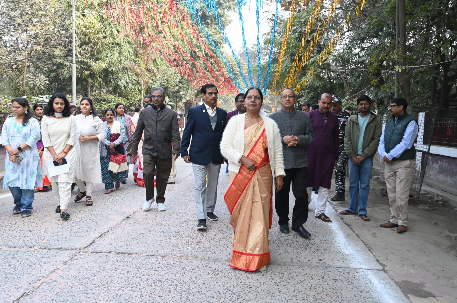 Saraswati Pooja celebration (2026) in Nalanda Medical College, Patna