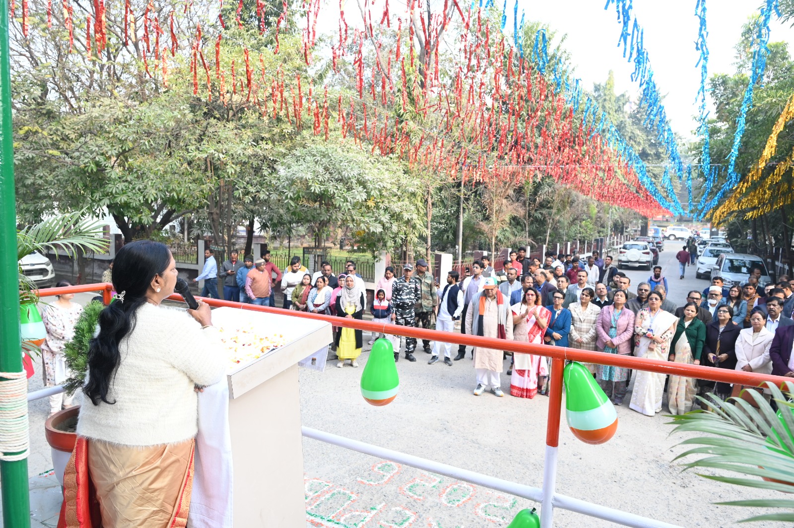 Saraswati Pooja celebration (2026) in Nalanda Medical College, Patna
